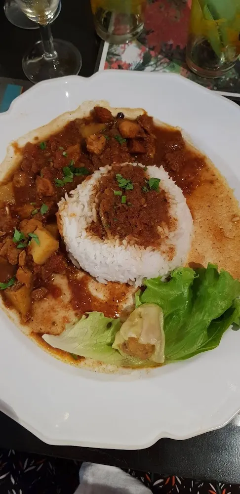 Poulet Massalé Avec Bouchon Boeuf